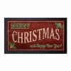 BarMan Bar Service Mat - Merry Christmas - 17.25" X 10" -BarMan Shop service mat merry christmas WEB1 700x700