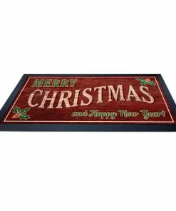 BarMan Bar Service Mat - Merry Christmas - 17.25" X 10" -BarMan Shop service mat merry christmas WEB2 700x700