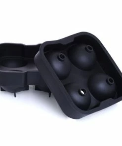 BarMan BarConic® Silicone 4 Sphere Ice Mold -BarMan Shop silicone 4 ice ball molds 700x700