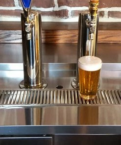 BarMan BarConic® Stainless Steel Drip Tray -BarMan Shop stainless steel dip tray upder beer taps 700x700