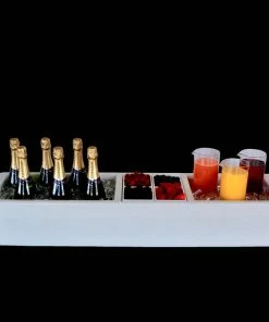 BarMan Polar White Party Barge -BarMan Shop whitebarge 700x700