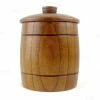 BarMan Wooden Ice Bucket With Lid - 1 Quart (35oz) -BarMan Shop wood ice bucket bpc 800 700x700